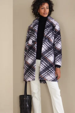 Soft Surroundings Rita Plaid Jacket