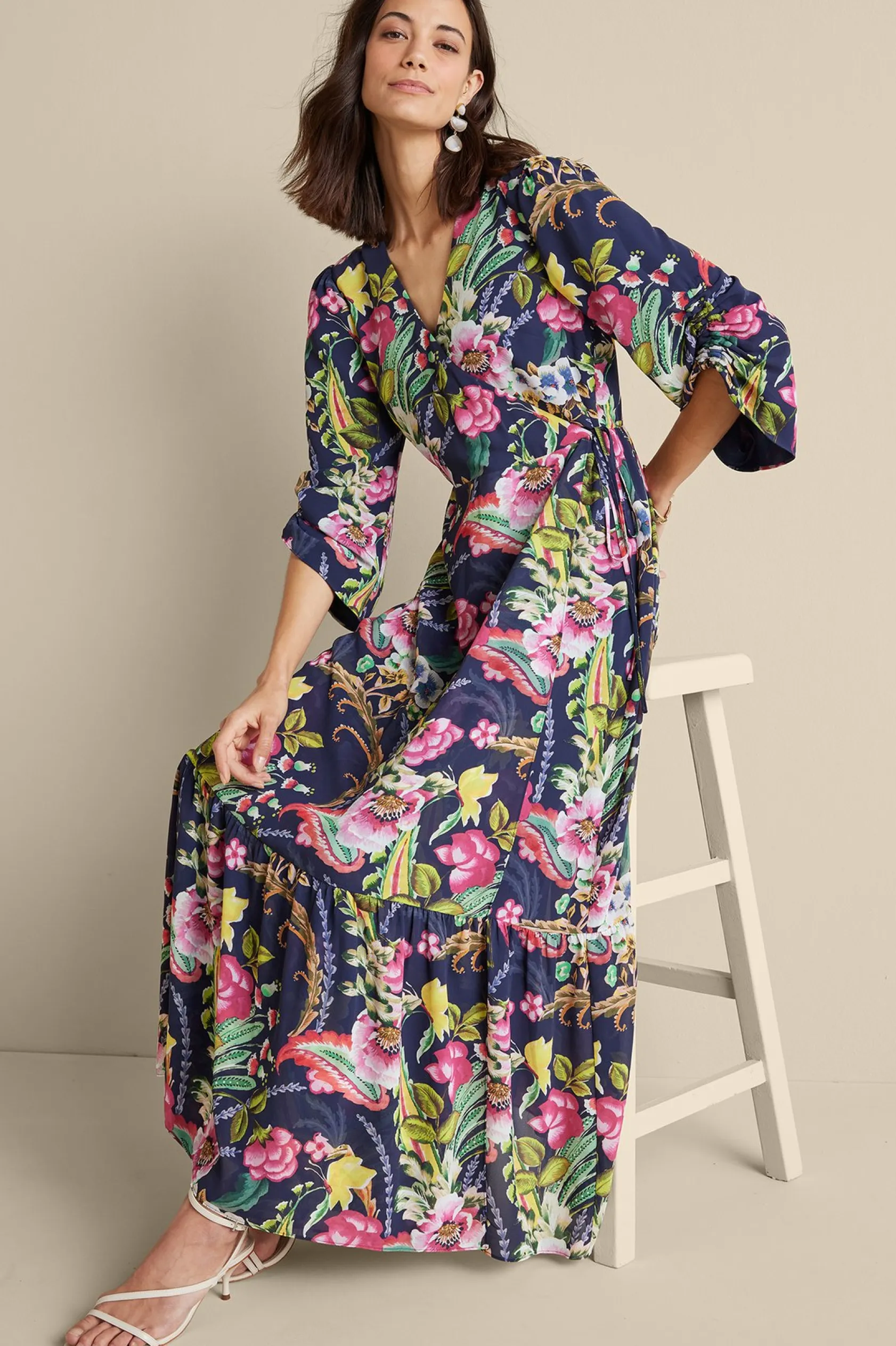 Soft Surroundings Samantha Maxi Dress