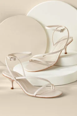 Soft Surroundings Schutz Helene Kitten Heel Sandal