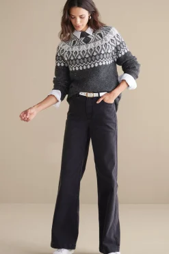 Soft Surroundings Seelie Fair Isle Sweater