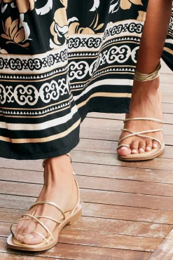 Soft Surroundings Seychelles Lilac Sandal