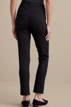 Soft Surroundings Soft Essential Ponte Slim Ankle Pants