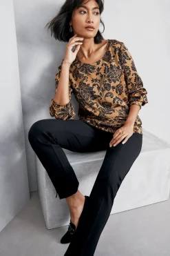 Soft Surroundings Soft Essential Ponte Slim Ankle Pants