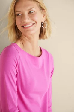 Soft Surroundings Soft Essential™ SUPIMA® Long Sleeve Tee