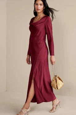 Soft Surroundings Solange Satin Dress