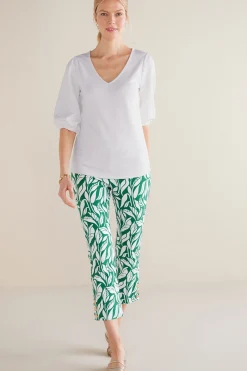 Soft Surroundings Tabitha Puff Sleeve Top