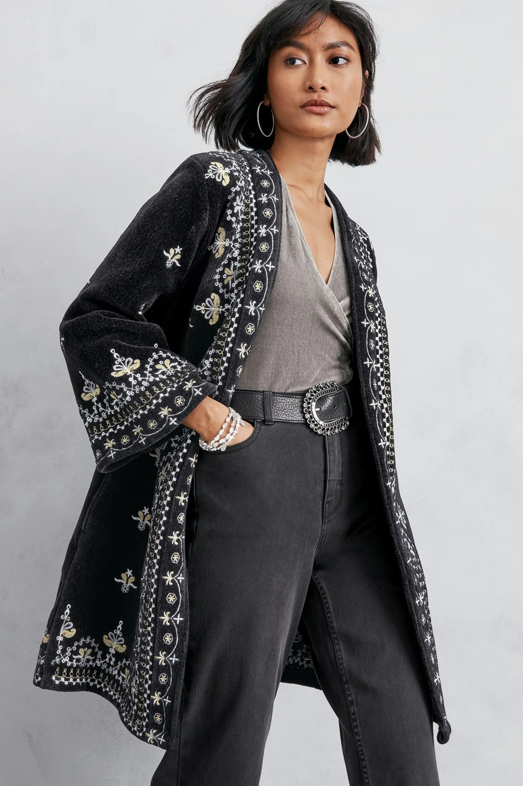 Soft Surroundings Tamaya Kimono