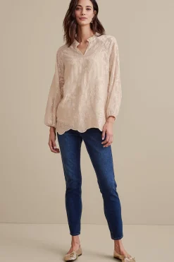 Soft Surroundings Tresa Lace Top