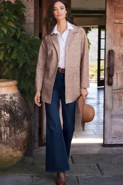 Soft Surroundings Ultimate Denim Flare Jeans