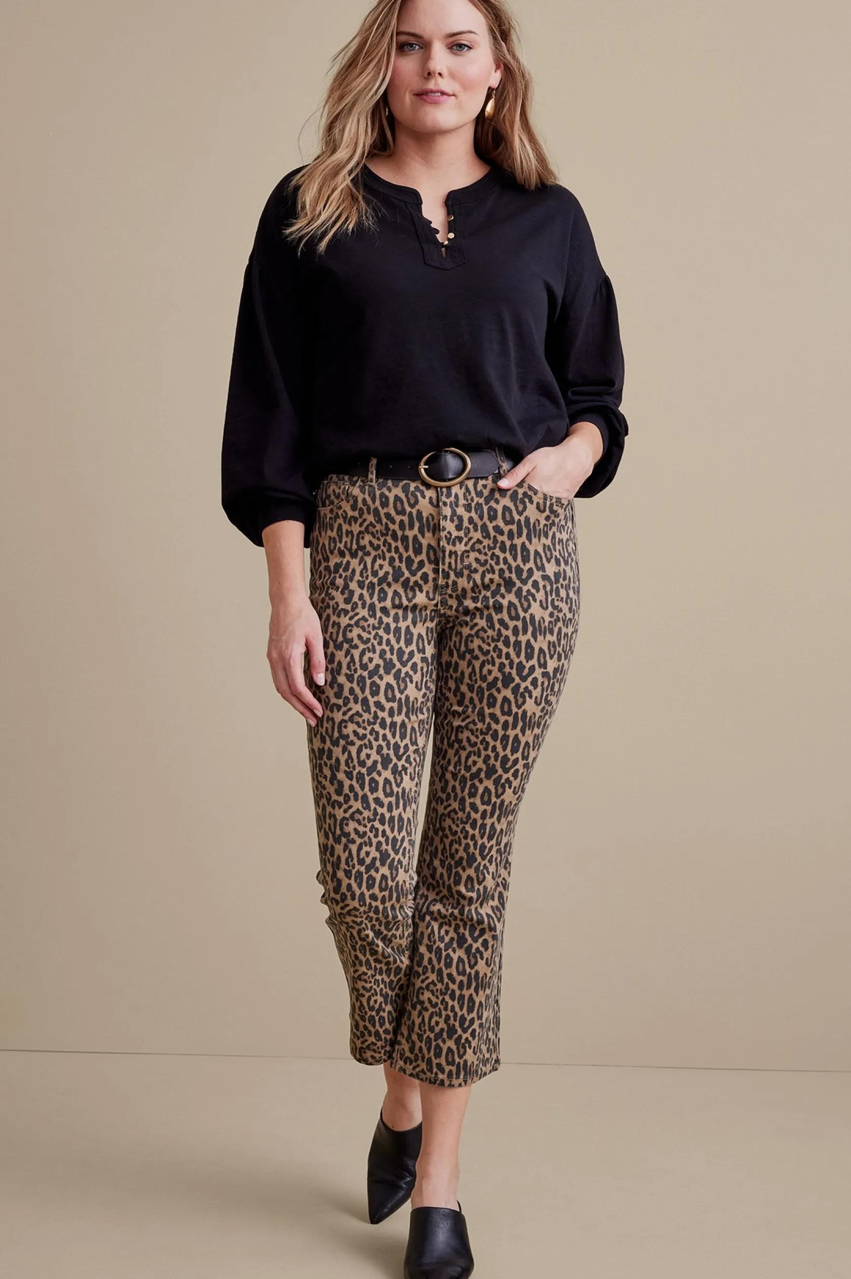 Soft Surroundings Ultimate Denim Kick Flare Jeans