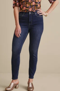 Soft Surroundings Ultimate Denim Skinny Ankle Jeans