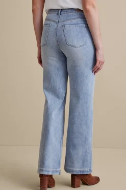 Soft Surroundings Ultimate Denim Wide Leg Jeans