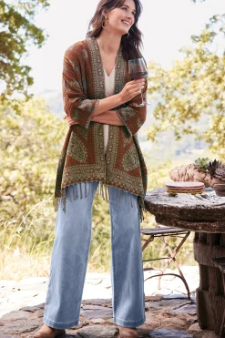 Soft Surroundings Ultimate Denim Wide Leg Jeans