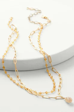 Soft Surroundings Victoria Layered Necklace