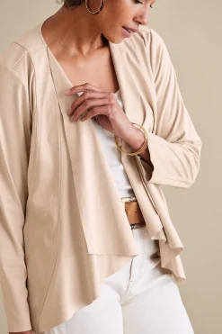 Soft Surroundings Viviana Faux Suede Jacket