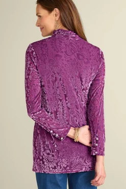 Soft Surroundings Walden Velvet Turtleneck