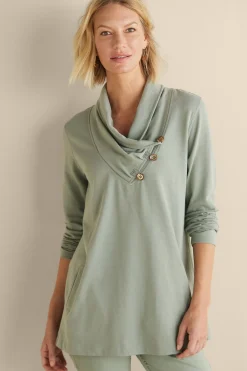 Soft Surroundings Westminster Tunic Sweatshirt